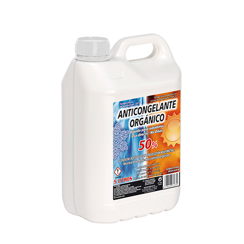 ANTICONGELANTE 50% ORGÁNICO AMARILLO
