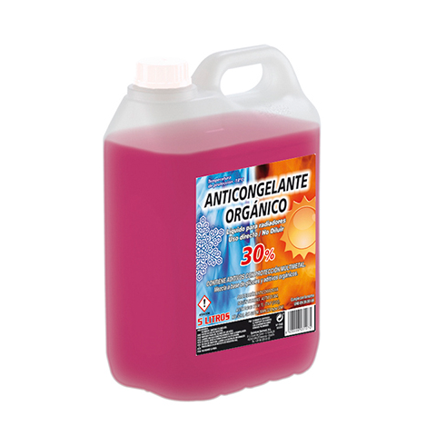 ANTICONGELANTE 30% ORGÁNICO ROSA