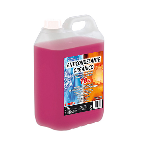 ANTICONGELANTE 10% ORGÁNICO ROSA